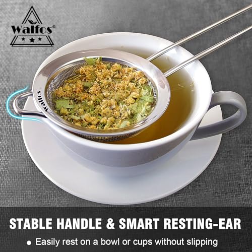 Small Fine Mesh Strainer for Cocktail & Tea