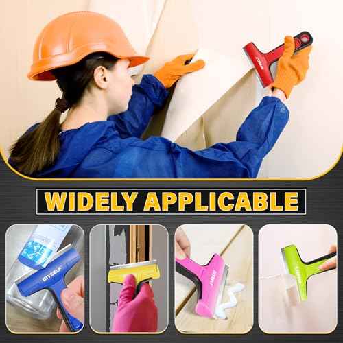 Razor Blade Scraper with 10 PCS 4" Blades