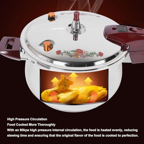 Stainless Steel Pressure Cooker 80KPA