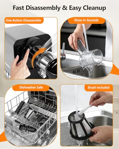 Slow Juicer with Reverse Function