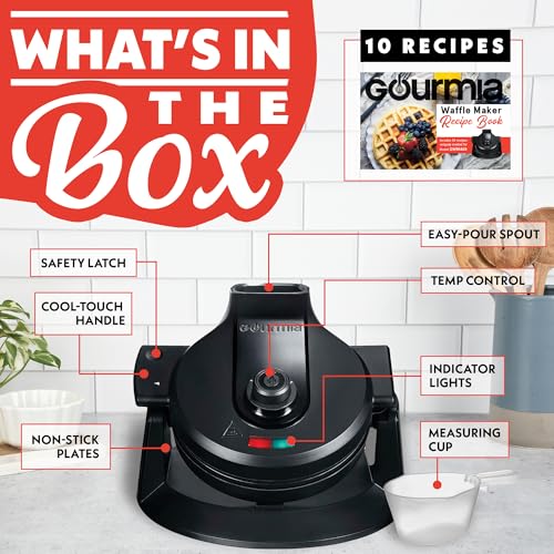 Dual Pour Waffle Maker