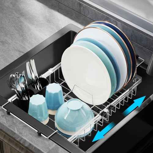 Dish Drying Rack Over the Sink