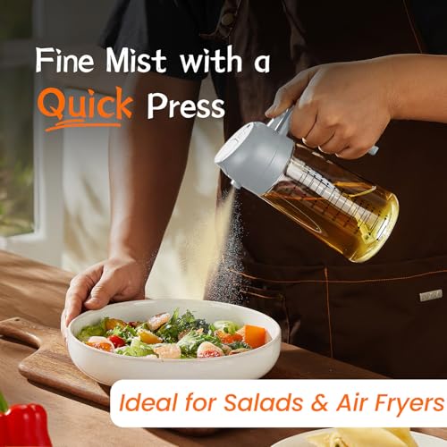 16oz 470ml Glass Olive Oil Sprayer for Cooking