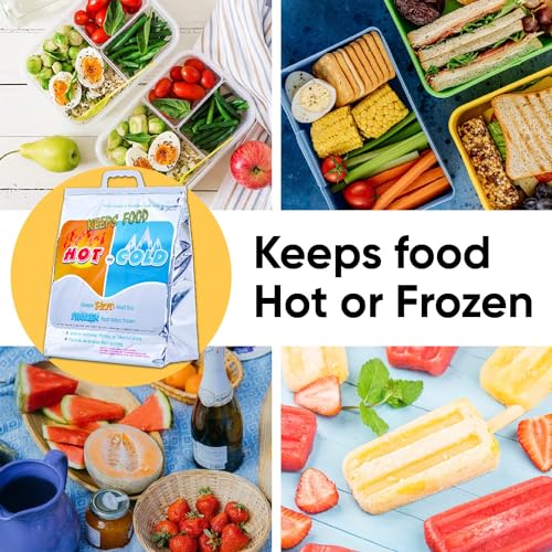 Hot & Cold Insulated Bags for Food Delivery & Grocery Shopping