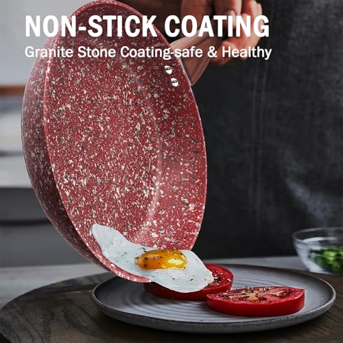 12" Red Granite Non