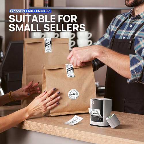 PM220S Label Maker Machine with Tape