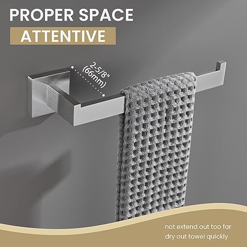 Towel Holder Brushed Nickel