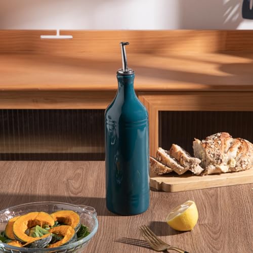 Sweejar Large Ceramic Olive Oil Dispenser Bottle