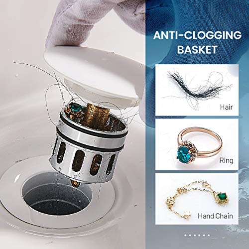 Pop Up Drain Bathroom Faucet Vessel Vanity Sink Drain Stopper