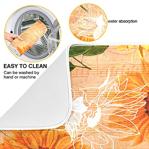 Super Absorbent Dish Drying Mat