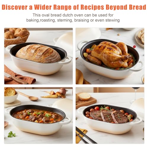 5 QT Enameled Cast Iron Sourdough Bread Oven