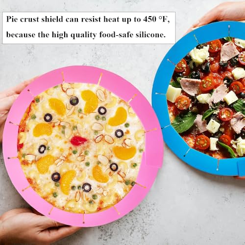 Adjustable Pie Crust Shields Baking Protectors
