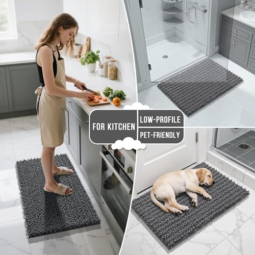 Bathroom Runner Rug 55x24 Inch (9.1833 Sq Ft)