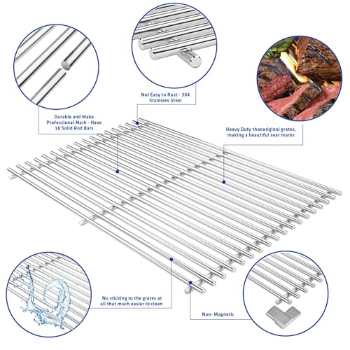 304 Stainless Steel Grill Grates for Weber Genesis 300