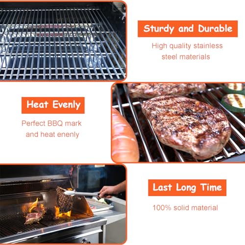 18.7" Cooking Grates for Weber GS4 Genesis II LX 400 SER II E