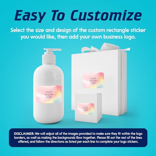 Custom Vinyl Stickers Your Image (100 Count)