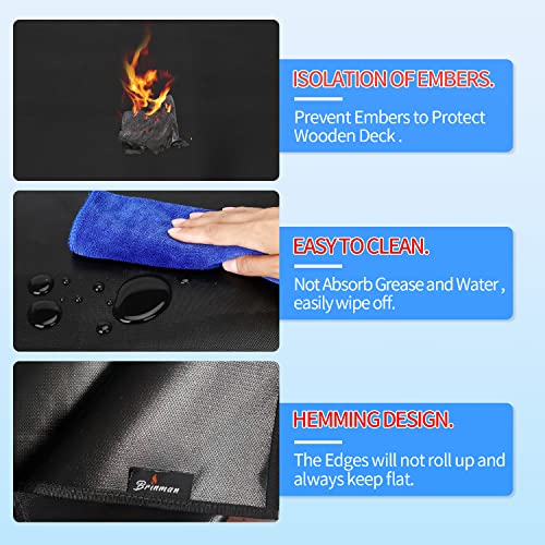 Under Grill Mats for Outdoor Grill