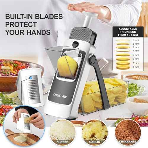 4th Gen Safe Mandoline Slicer For Kitchen