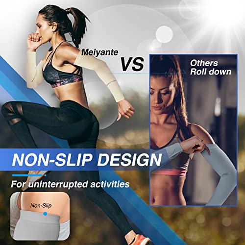 UV Arm Sleeves with Thumb Holes for Women