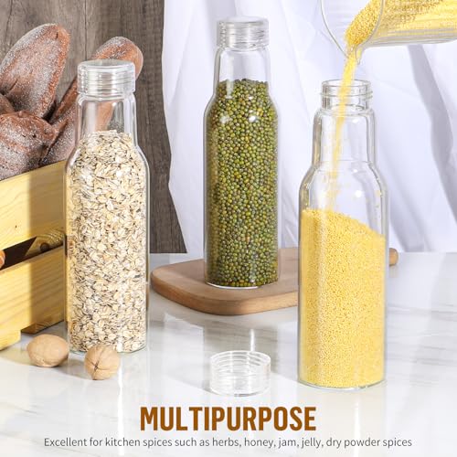 25 Oz Glass Bottles with Lids (2 Count)