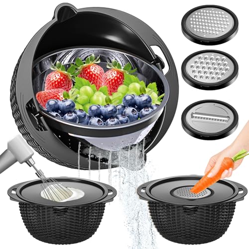 4 1 Colander with Bowl Set
