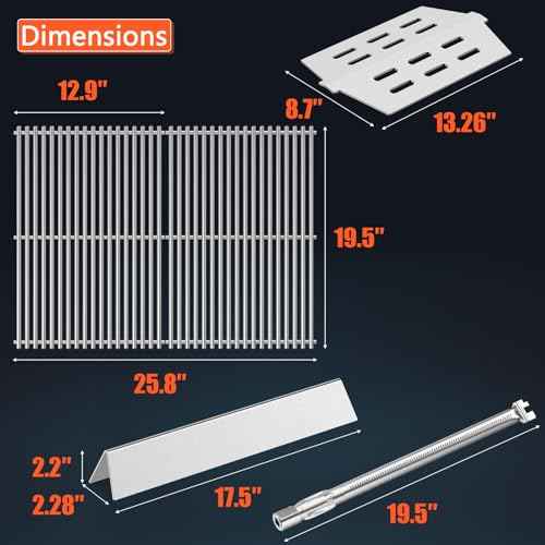 Grill Parts for Weber Genesis 300 Series with Front