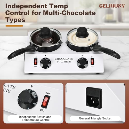 2026 Upgrade Chocolate Melting Pot