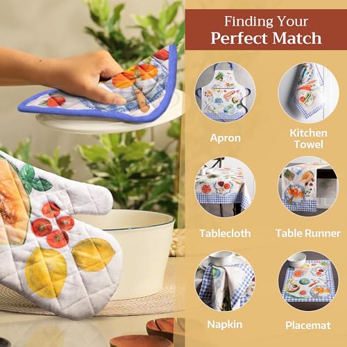 Maison d'Hermine Oven Gloves 100% Cotton Oven Mitt
