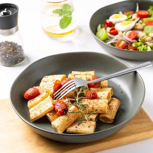 9.75'' Ceramic Large Pasta Bowls (4 Count)
