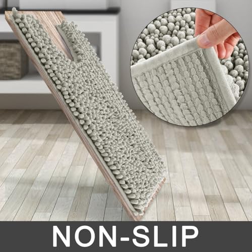 Toilet Rug U Shaped Washable 24x24 Inch