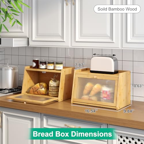 Bread Box for Kitchen Counter