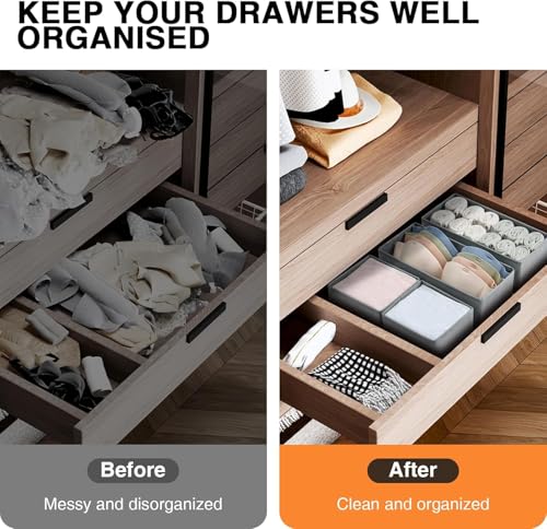 Drawer Organizer Clothes 18 Pack (18 Count)