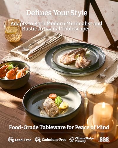 Milkyway 24 Piece Stoneware Dinnerware Set