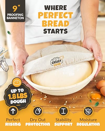 5 QT Enameled Bread Baking Pan with Lid for Artisan Sourdough Set