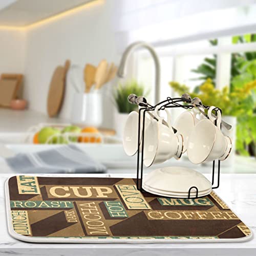 Super Absorbent Dish Drying Mat