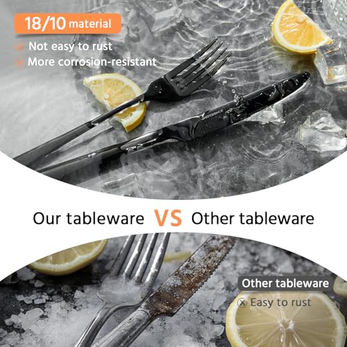 18 10 Flatware set for 4