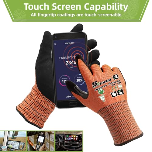 ProGuard Highest Level Cut Resistant Work Gloves PR3326 for Extreme Protection (2 Count)