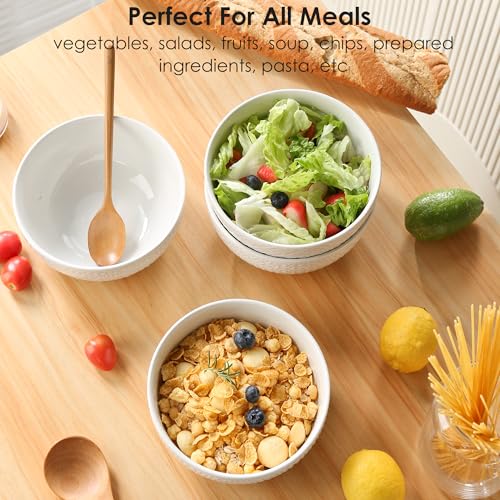 24 OZ Large Soup Bowls Set of 4