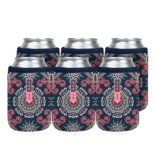 CanSok 6 Pack Sleeve for Beer & Soda Insulated Neoprene Cover