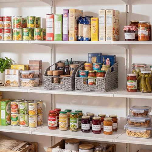 Wicker Baskets for Organizing (2 Count)