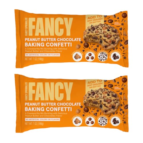 Peanut Butter Chocolate Baking Confetti 2 Pack