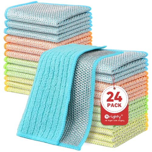Dish Cloths 24 Pack Double (24 Count)