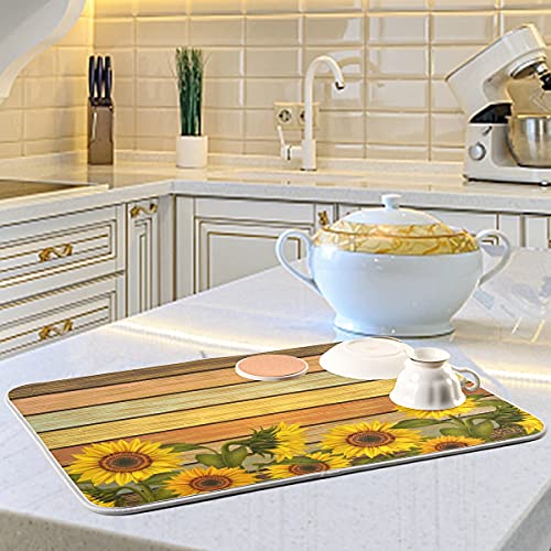 Super Absorbent Dish Drying Mat