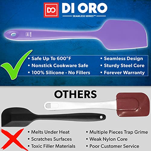 DI ORO Silicone Spatula Set (3 Count)
