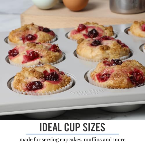 Gallen 12 Cup Nonstick Carbon Steel Muffin and Cupcake Pan