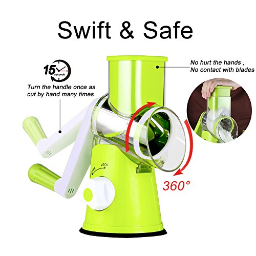 Rotary Cheese Grater Hand Crank
