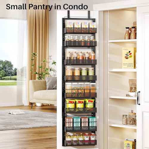8 Tiers Narrow Over the Door Organizer