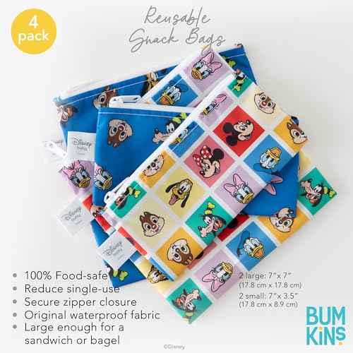 Disney Reusable Sandwich and Snack Bags