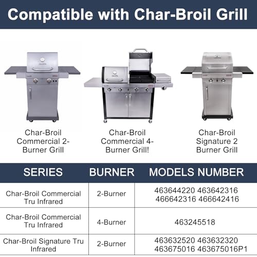 Grill Replacement Parts for Charbroil 463642316 463644220