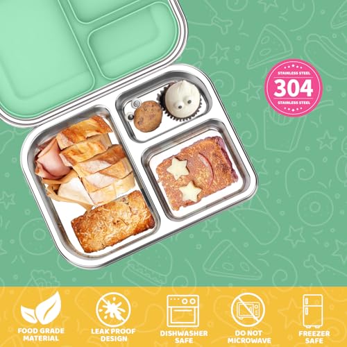 Stainless Steel Bento Box for Kids 1000ml